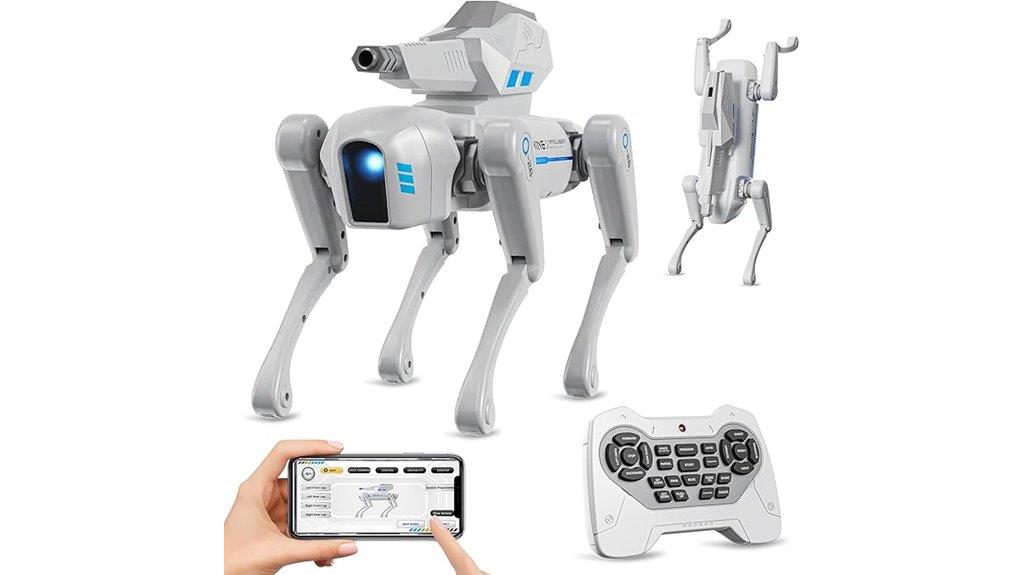 interactive kids robotic dog