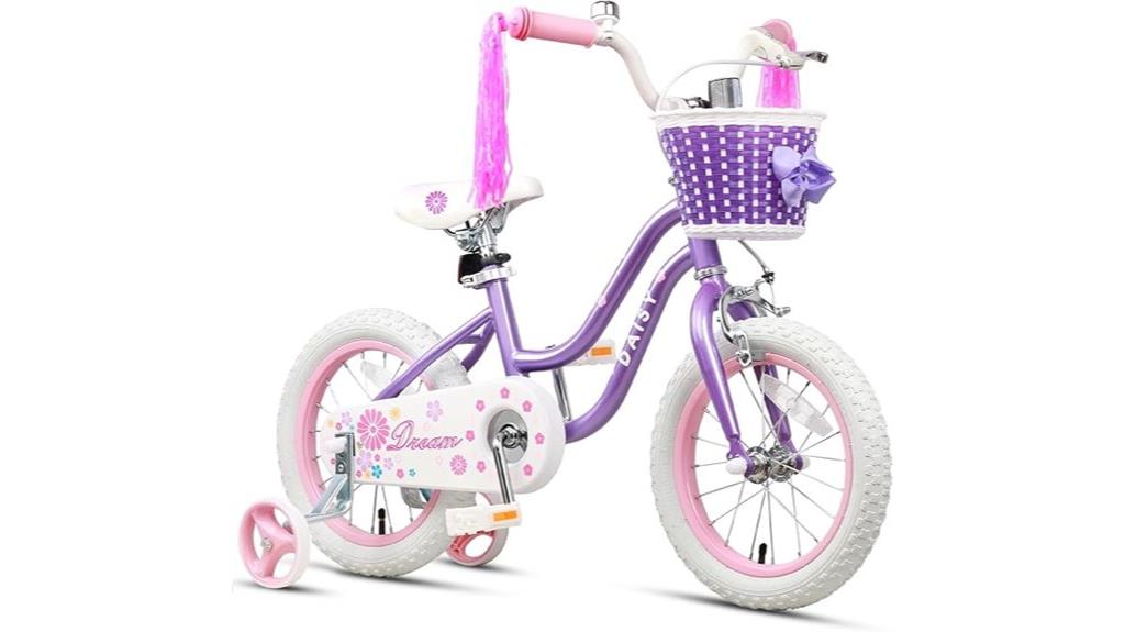 kids daisy bike 12 16 inches