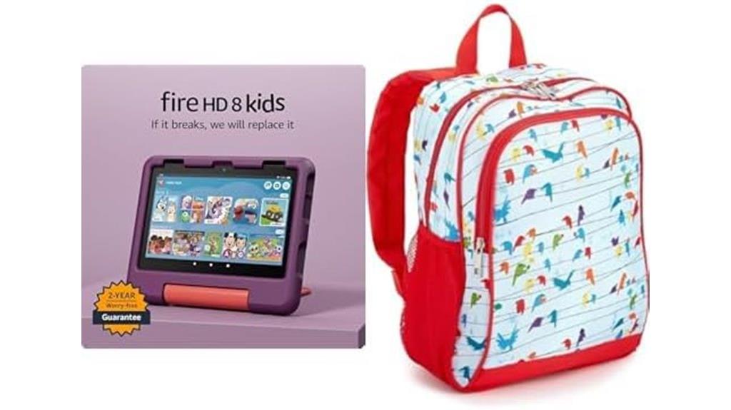 kids fire hd backpack bundle