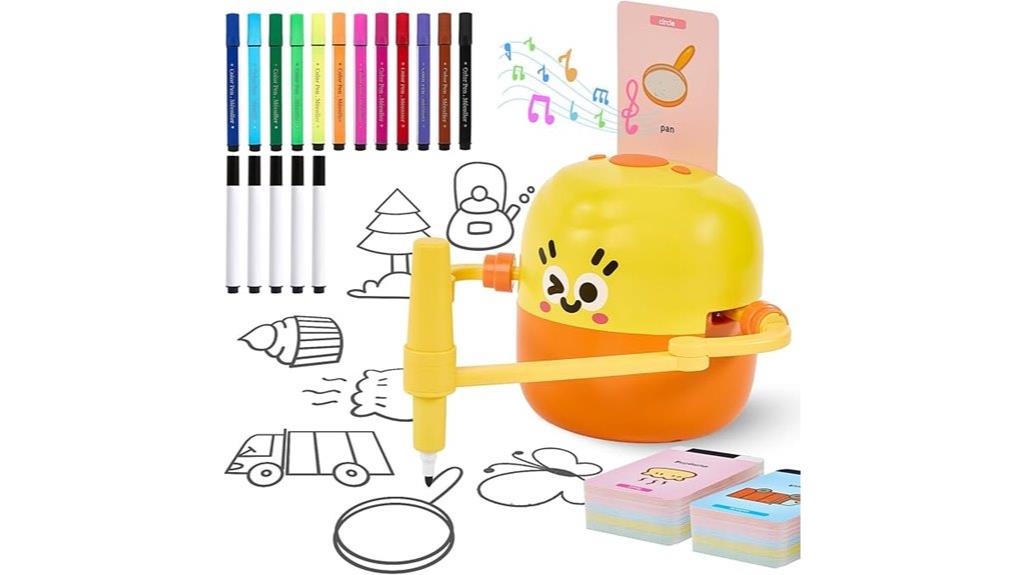 kids interactive drawing robot