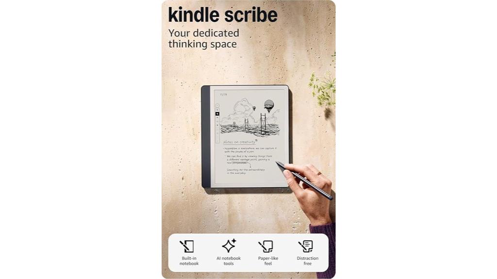 kindle scribe 64gb notebook