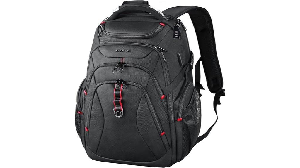 large 17 3 inch travel backpack