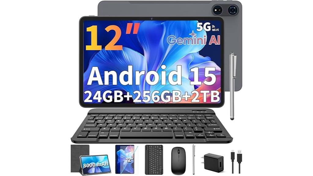 large android tablet 24gb ram