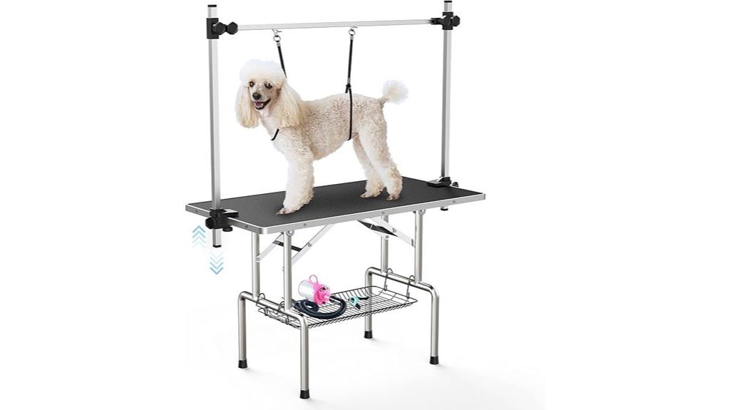 large dog grooming table