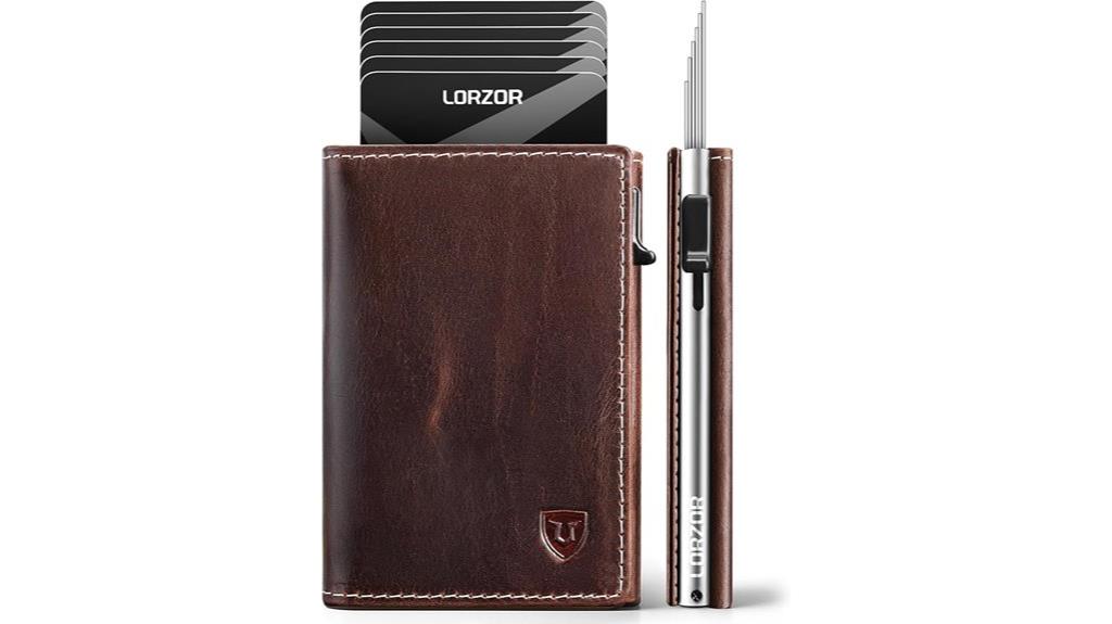 leather men s rfid wallet