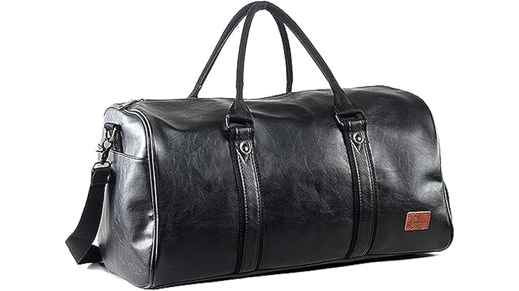 leather waterproof travel bag