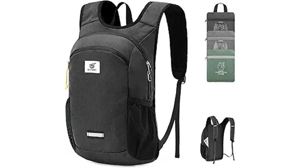 lightweight foldable hiking backpack