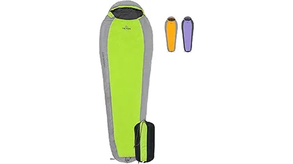 lightweight mummy sleeping bag