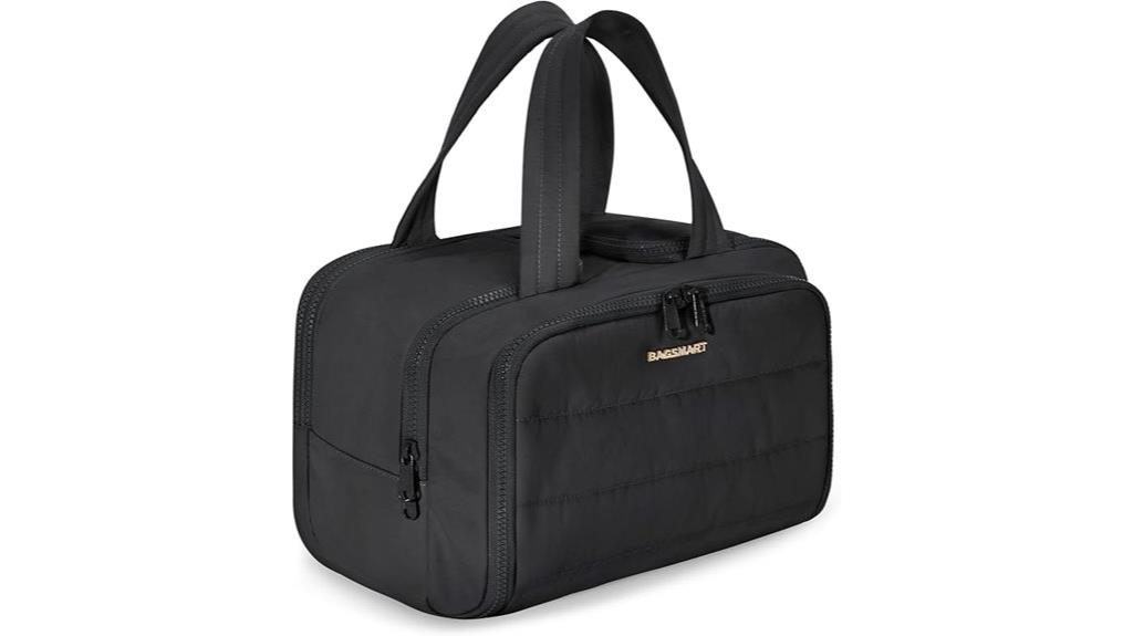 lightweight travel cosmetic organizer