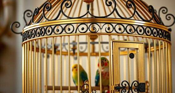 luxury bird cage options