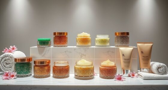 luxury body scrub sets