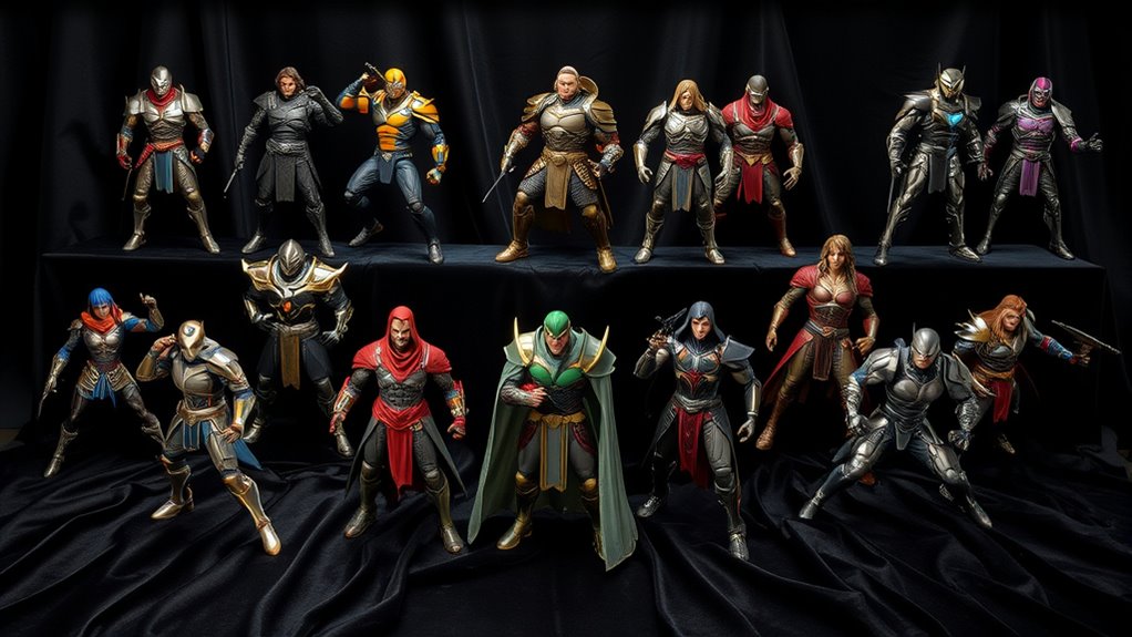 luxury collectible action figures