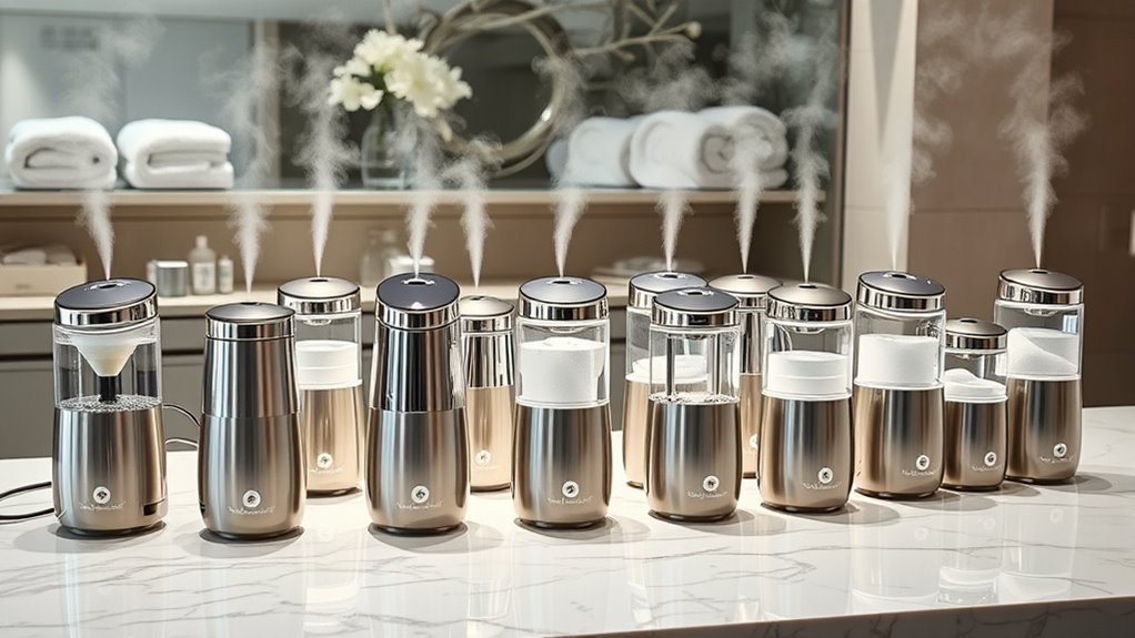 luxury facial steaming devices