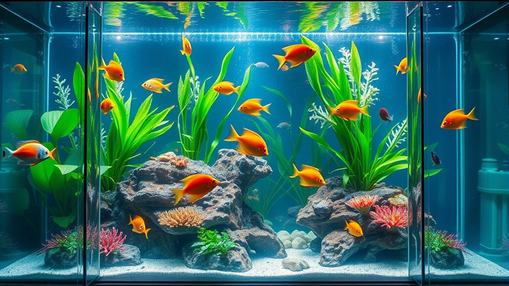 luxury high end fish tanks