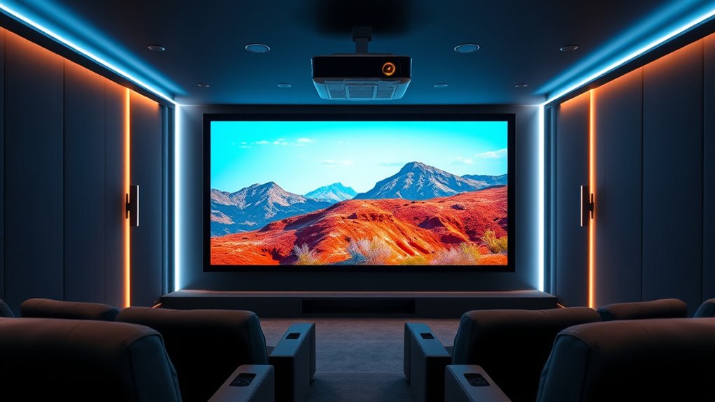 luxury home theater projectors