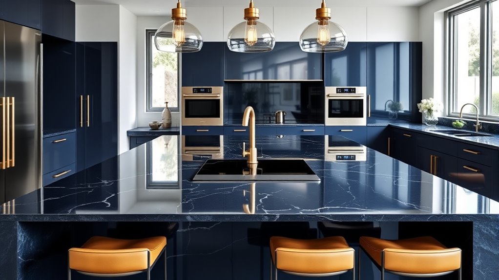 luxury kitchen island options