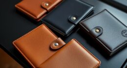 luxury leather passport sets