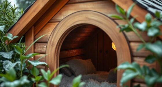 luxury outdoor pet housing