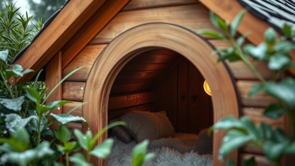 luxury outdoor pet housing