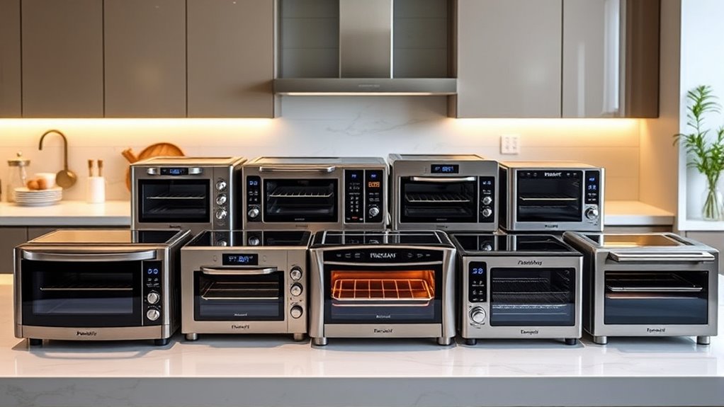 luxury toaster ovens with air fry
