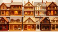 luxury wooden dollhouses collection
