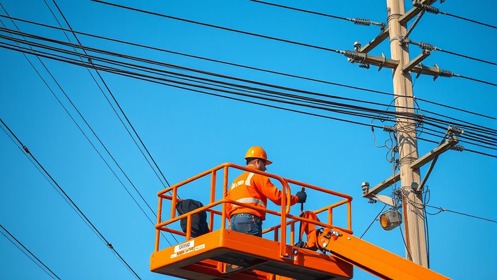 maintain safe electrical distance