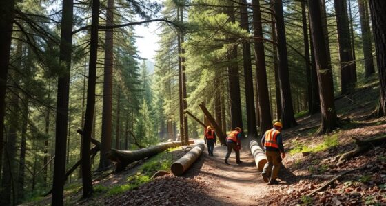 managing trail hazard trees