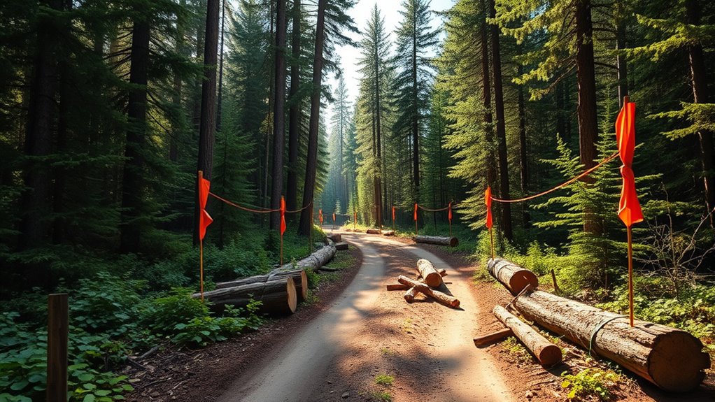 marking and laying trails