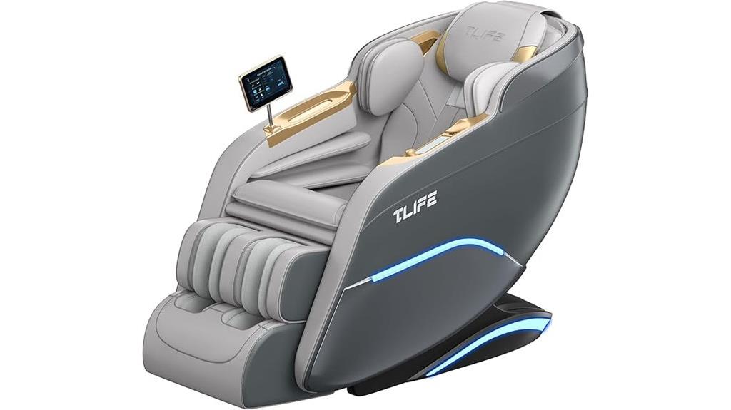 massage chair with zero gravity