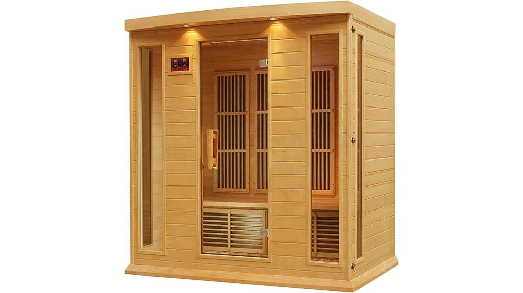 maxxus 4 person sauna