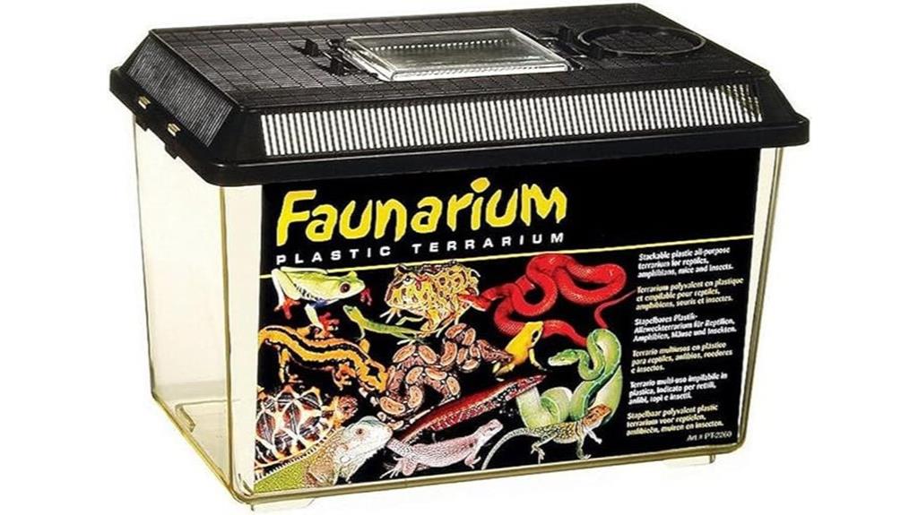 medium plastic reptile terrarium
