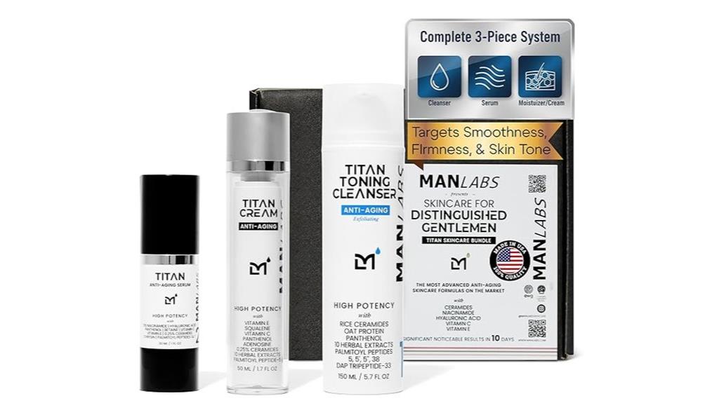 men s anti aging skincare set