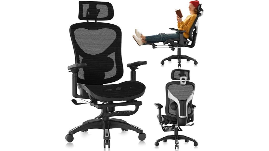 mesh back office chair