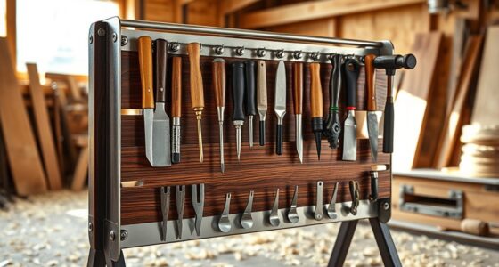 mobile woodworking tool holder