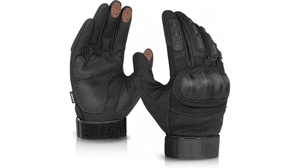 motorcycle touchscreen tactical gloves
