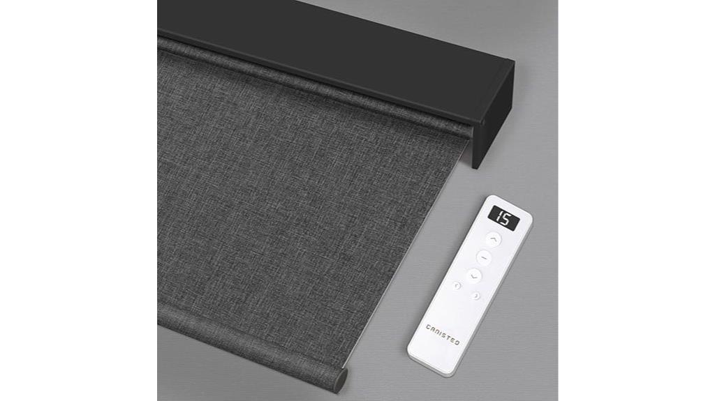 motorized blackout roller shade