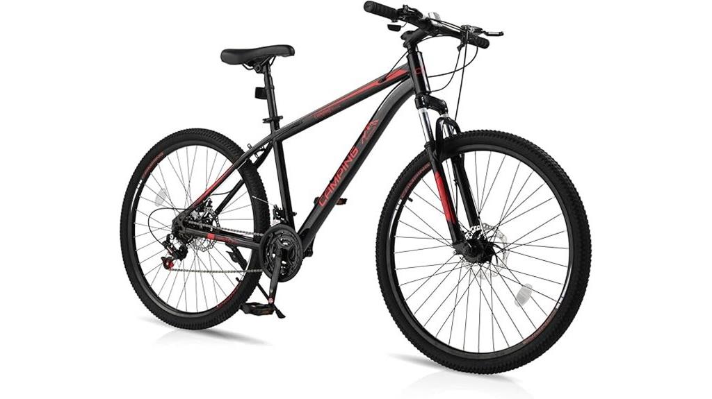 mountain bike with 21 speeds