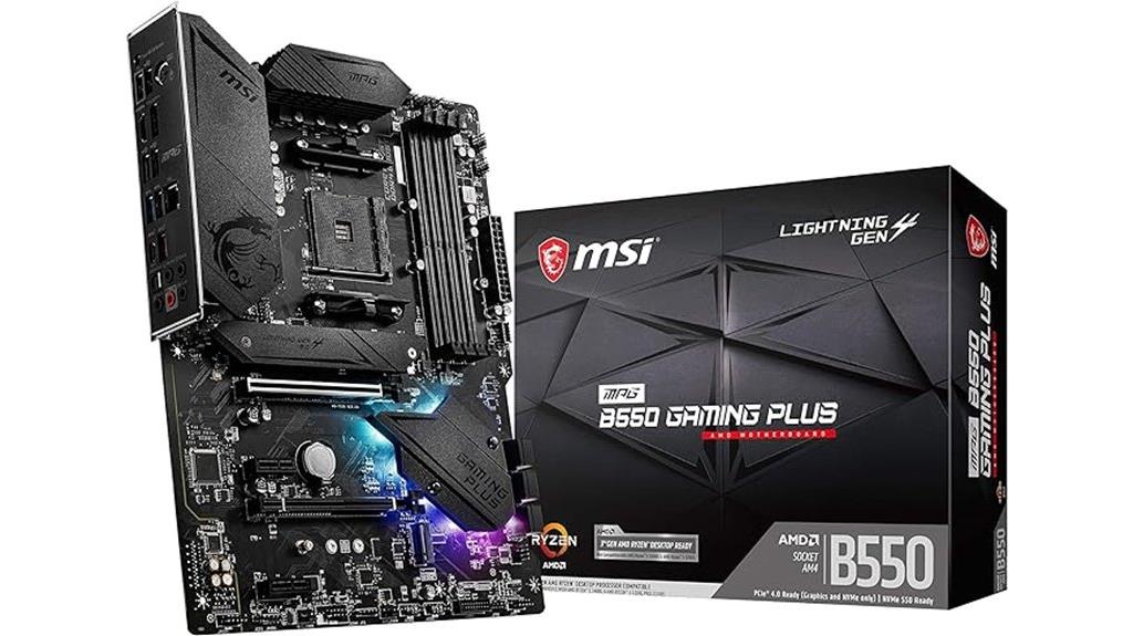 msi b550 gaming motherboard