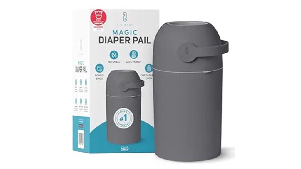 odor free diaper disposal system
