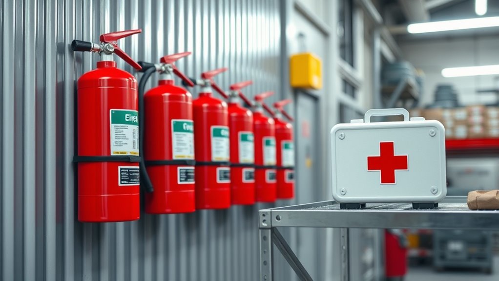 on site safety equipment