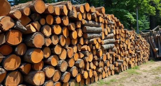 organizing firewood by type