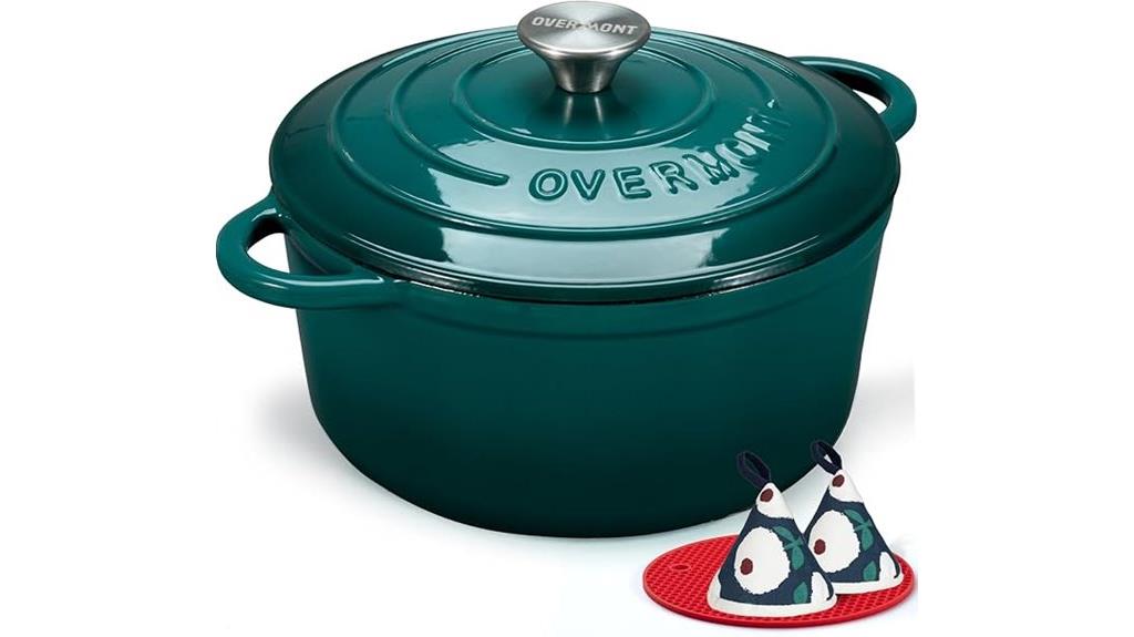 overmont 4 5qt dutch oven