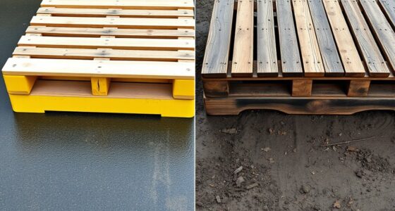pallets versus ground contact