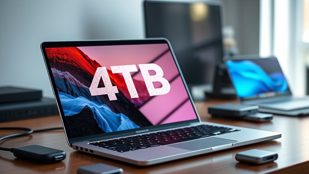 performance display battery portability