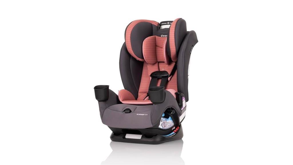 pink 4 in 1 car seat