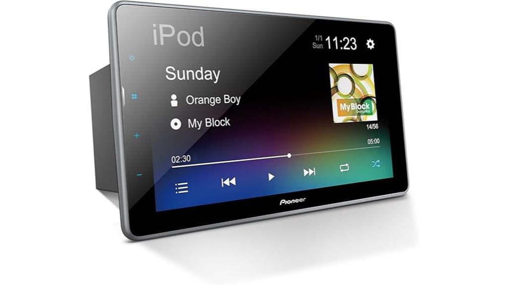 pioneer touchscreen bluetooth stereo