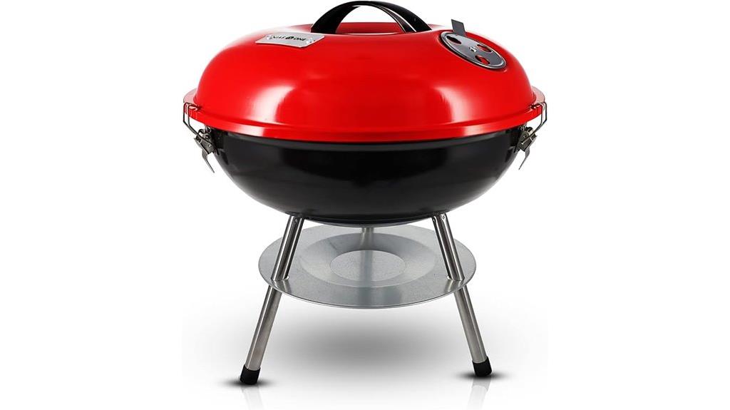 portable 14 inch gas grill