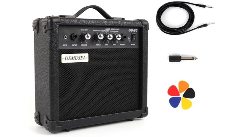portable 20w bass amp