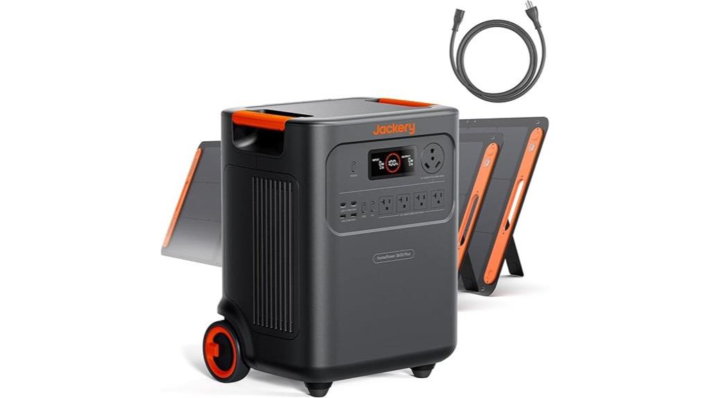 portable power station with solar