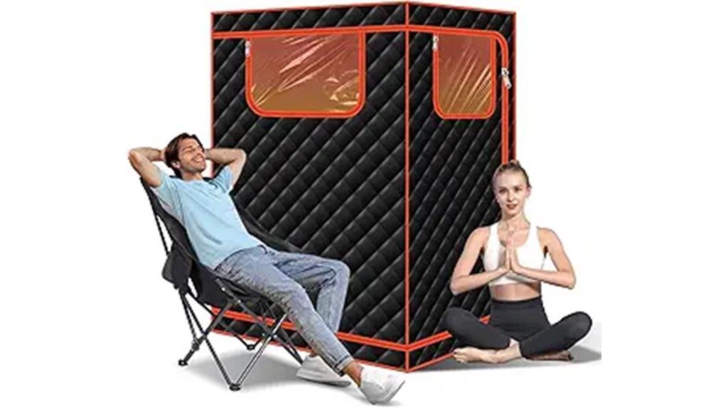 portable sauna for two